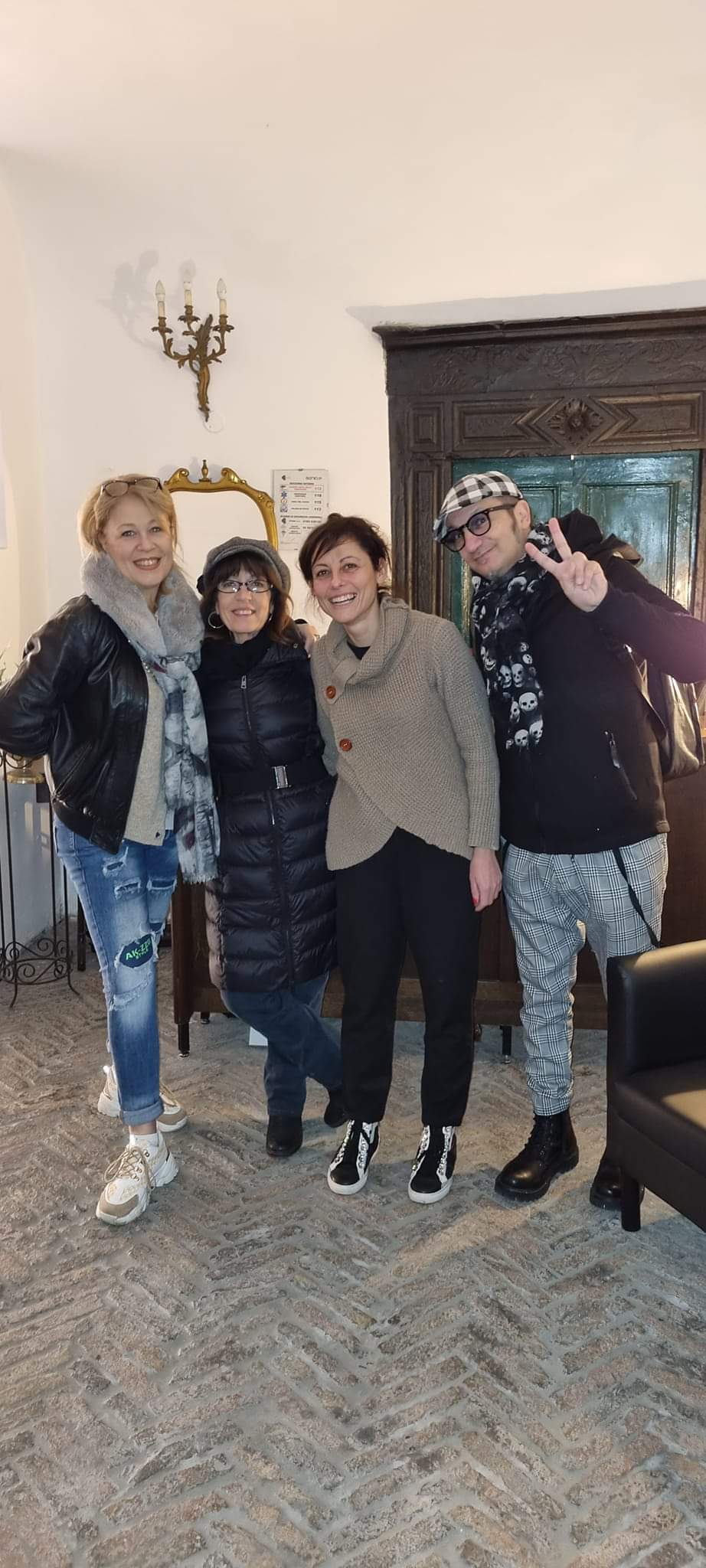 Maria Occhiogrosso, Gina Perrucci e Mauro Villata